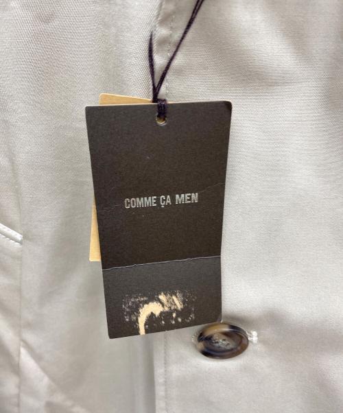 COMME CA MEN（コムサ・メン）COMME CA MEN (コムサ・メン) T/C　ギャバトレンチコート ベージュ サイズ:Ｌの古着・服飾アイテム