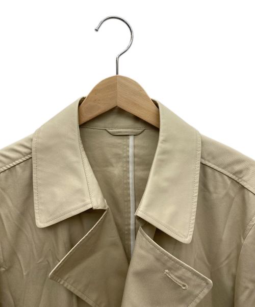 COMME CA MEN（コムサ・メン）COMME CA MEN (コムサ・メン) T/C　ギャバトレンチコート ベージュ サイズ:Ｌの古着・服飾アイテム