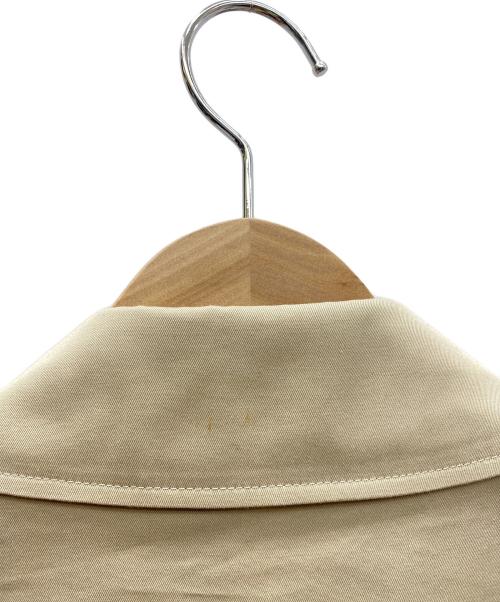 COMME CA MEN（コムサ・メン）COMME CA MEN (コムサ・メン) T/C　ギャバトレンチコート ベージュ サイズ:Ｌの古着・服飾アイテム