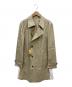COMME CA MEN（コムサ・メン）の古着「T/C　ギャバトレンチコート」｜ベージュ