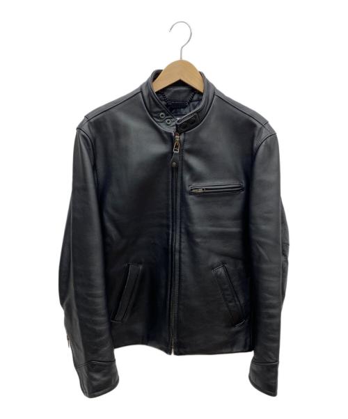 HARLEY-DAVIDSON（ハーレーダビッドソン）HARLEY-DAVIDSON (ハーレーダビッドソン) レザージャケット ブラック サイズ:40の古着・服飾アイテム