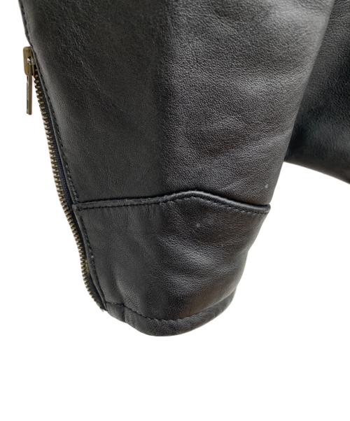 HARLEY-DAVIDSON（ハーレーダビッドソン）HARLEY-DAVIDSON (ハーレーダビッドソン) レザージャケット ブラック サイズ:40の古着・服飾アイテム