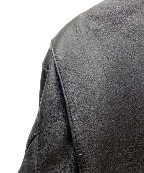 HARLEY-DAVIDSON（ハーレーダビッドソン）HARLEY-DAVIDSON (ハーレーダビッドソン) レザージャケット ブラック サイズ:40の古着・服飾アイテム
