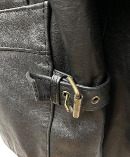 HARLEY-DAVIDSON（ハーレーダビッドソン）HARLEY-DAVIDSON (ハーレーダビッドソン) レザージャケット ブラック サイズ:40の古着・服飾アイテム