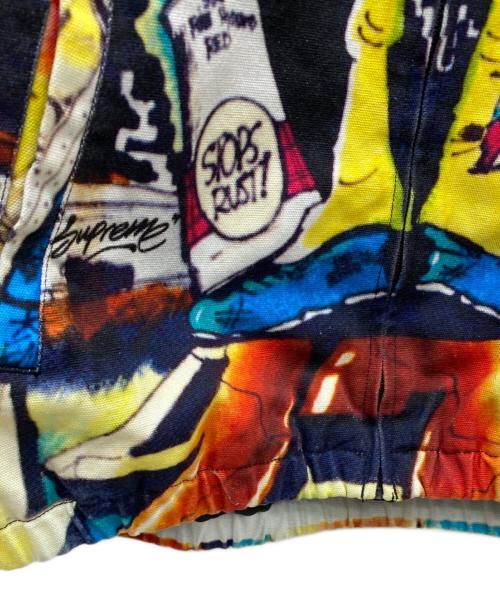 SUPREME（シュプリーム）SUPREME (シュプリーム) Lee Quinones (リー・キュノネス) The Yard Hooded Work Jacket マルチカラー サイズ:XLの古着・服飾アイテム