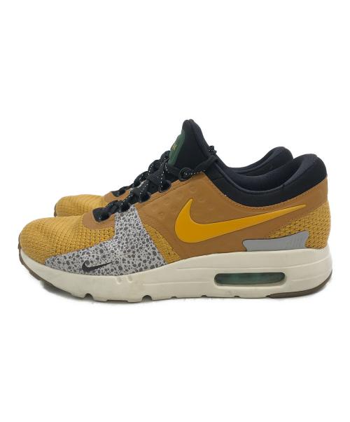 NIKE（ナイキ）NIKE (ナイキ) AIR MAX ZERO JP ID グリーン×ブラウン サイズ:26cmの古着・服飾アイテム