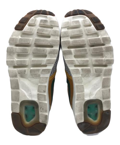 NIKE（ナイキ）NIKE (ナイキ) AIR MAX ZERO JP ID グリーン×ブラウン サイズ:26cmの古着・服飾アイテム