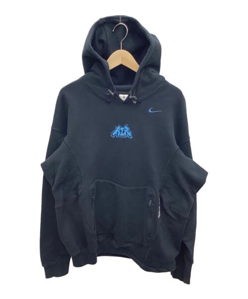 NIKE（ナイキ）NIKE (ナイキ) OFFWHITE (オフホワイト) FLC Hoodie ブラック サイズ:Sの古着・服飾アイテム