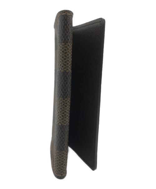 LOUIS VUITTON（ルイ ヴィトン）LOUIS VUITTON (ルイ ヴィトン) アンヴェロップ・カルト・ドゥ・ヴィジット 名刺入れ ブラウンの古着・服飾アイテム