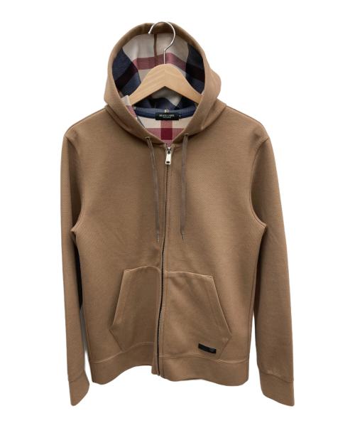 BLACK LABEL CRESTBRIDGE（ブラックレーベル クレストブリッジ）BLACK LABEL CRESTBRIDGE (ブラックレーベル クレストブリッジ) ジップパーカー ブラウン サイズ:Mの古着・服飾アイテム