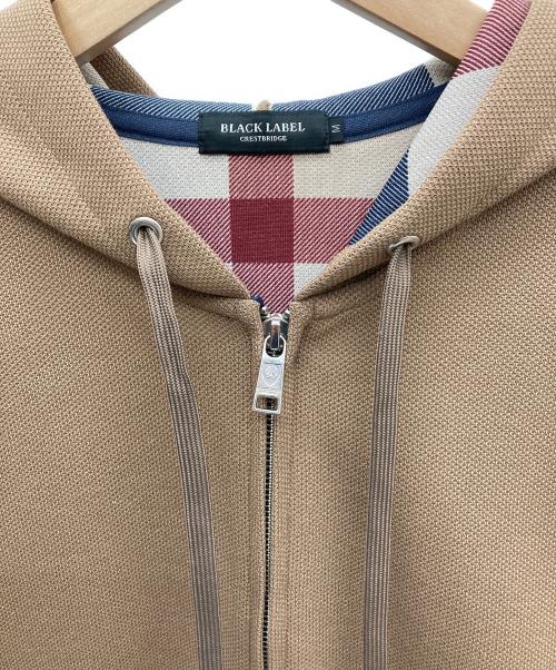BLACK LABEL CRESTBRIDGE（ブラックレーベル クレストブリッジ）BLACK LABEL CRESTBRIDGE (ブラックレーベル クレストブリッジ) ジップパーカー ブラウン サイズ:Mの古着・服飾アイテム