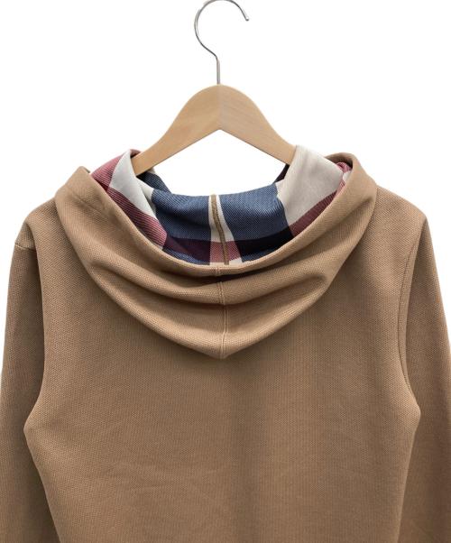 BLACK LABEL CRESTBRIDGE（ブラックレーベル クレストブリッジ）BLACK LABEL CRESTBRIDGE (ブラックレーベル クレストブリッジ) ジップパーカー ブラウン サイズ:Mの古着・服飾アイテム