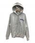 Champion（チャンピオン）の古着「REVERSE WEAVE ジップアップ フーディー」｜グレー