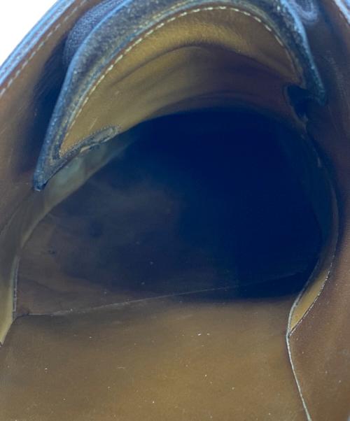 Edward Green（エドワードグリーン）Edward Green (エドワードグリーン) パンチドキャップトゥシューズ ブラウン サイズ:7 1/2の古着・服飾アイテム