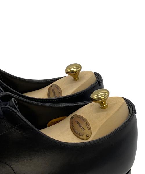 Edward Green（エドワードグリーン）Edward Green (エドワードグリーン) パンチドキャップトゥレザーシューズ ブラック サイズ:7 1/2の古着・服飾アイテム