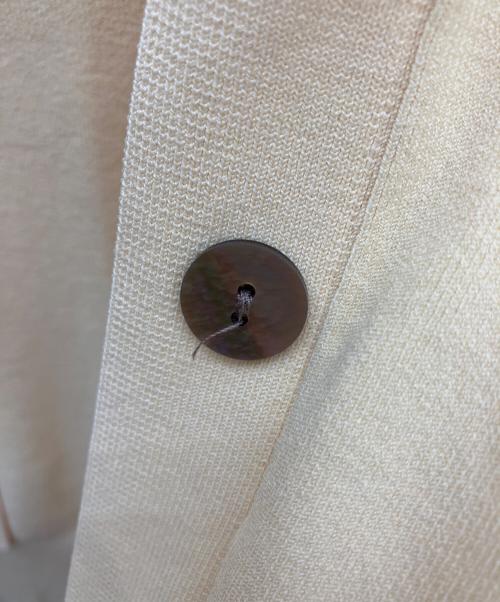 SOEJU（ソージュ）SOEJU (ソージュ) ニットカーディガン イエロー サイズ:Fの古着・服飾アイテム