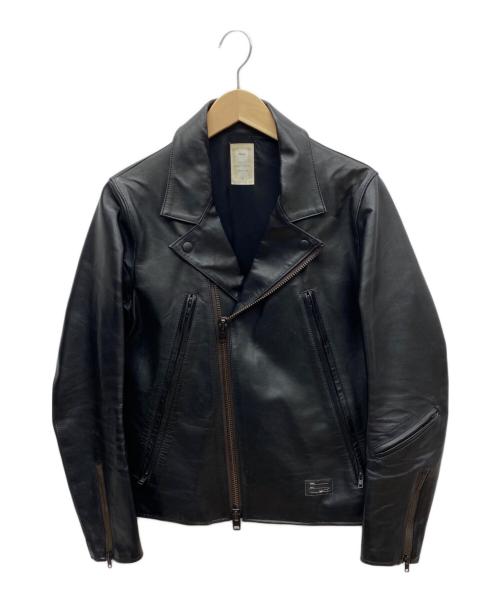 Name.（ネーム）Name. (ネーム) HORSE HIDE JACKET ブラックの古着・服飾アイテム