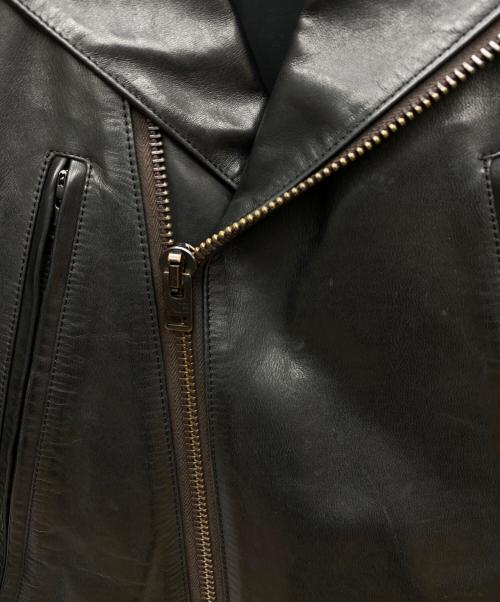 Name.（ネーム）Name. (ネーム) HORSE HIDE JACKET ブラックの古着・服飾アイテム