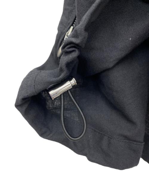 Acuta（アクータ）Acuta (アクータ) コットンリネンケープブルゾン ブラック サイズ:F 未使用品の古着・服飾アイテム