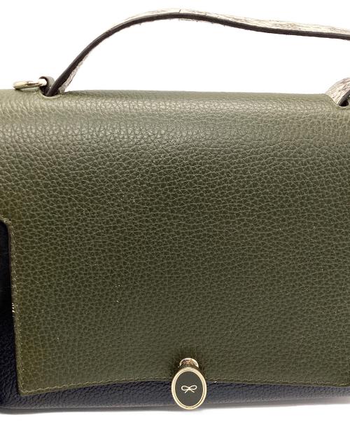 ANYA HINDMARCH（アニヤ・ハインドマーチ）ANYA HINDMARCH (アニヤ・ハインドマーチ) 2WAYショルダーバッグ マルチカラーの古着・服飾アイテム