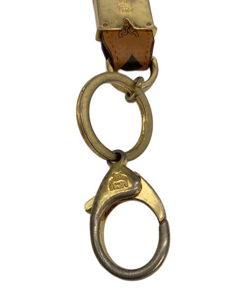 MCM（エムシーエム）MCM (エムシーエム) メーナ キーリング ヴィセトス オリジナル ブラウンの古着・服飾アイテム