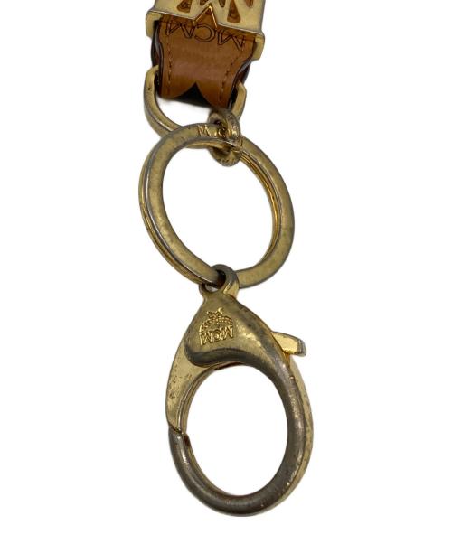 MCM（エムシーエム）MCM (エムシーエム) メーナ キーリング ヴィセトス オリジナル ブラウンの古着・服飾アイテム