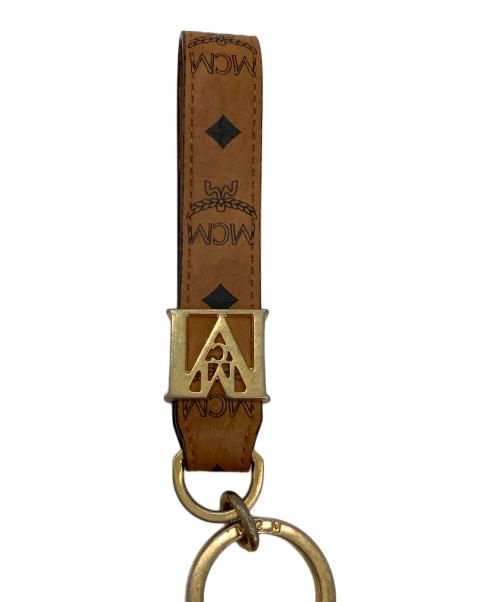 MCM（エムシーエム）MCM (エムシーエム) メーナ キーリング ヴィセトス オリジナル ブラウンの古着・服飾アイテム
