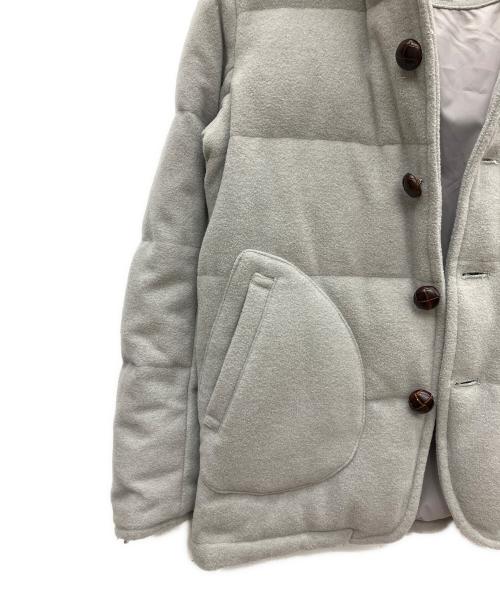 DANTON（ダントン）DANTON (ダントン) BEAMS (ビームス) ダウンジャケット グレー サイズ:34の古着・服飾アイテム