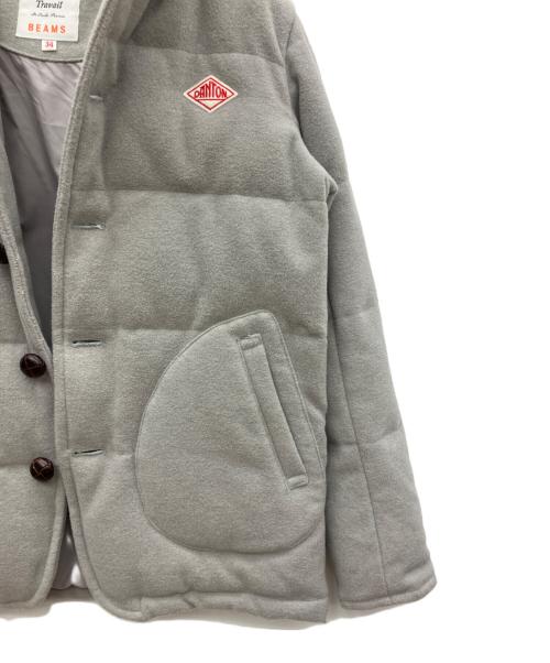 DANTON（ダントン）DANTON (ダントン) BEAMS (ビームス) ダウンジャケット グレー サイズ:34の古着・服飾アイテム