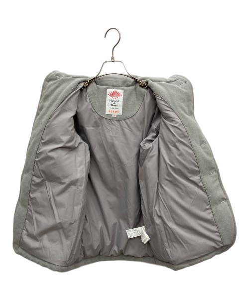 DANTON（ダントン）DANTON (ダントン) BEAMS (ビームス) ダウンジャケット グレー サイズ:34の古着・服飾アイテム