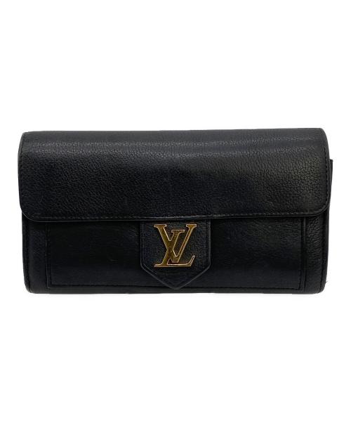 LOUIS VUITTON（ルイ ヴィトン）LOUIS VUITTON (ルイ ヴィトン) ポルトフォイユ・ロックミー 長財布 ブラックの古着・服飾アイテム