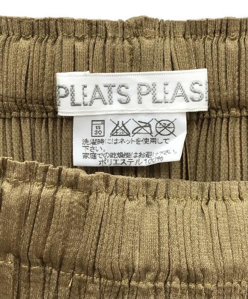 PLEATS PLEASE（プリーツプリーズ）PLEATS PLEASE (プリーツプリーズ) プリーツスカート ベージュ サイズ:2の古着・服飾アイテム