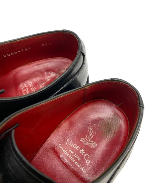 REGAL Shoe&Co（リーガル シュー＆カンパニー）REGAL Shoe&Co (リーガル シューアンドカンパニー) Uチップシューズ ブラック サイズ:25の古着・服飾アイテム