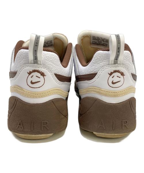 NIKE（ナイキ）NIKE (ナイキ) Travis Scott (トラヴィス・スコット) ZOOM FIELD JAXX ホワイト×ブラウン サイズ:㎝ 29の古着・服飾アイテム