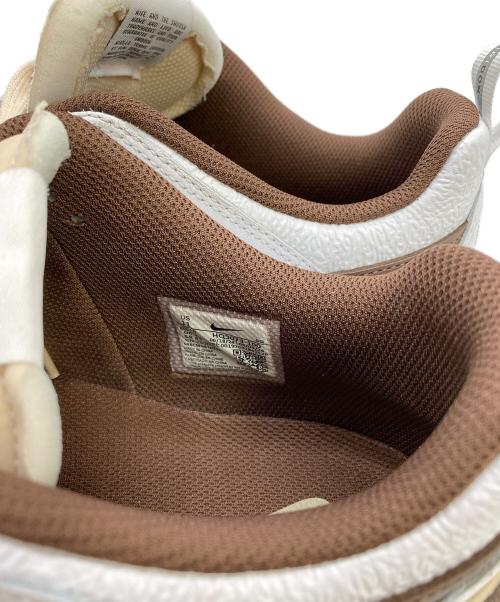 NIKE（ナイキ）NIKE (ナイキ) Travis Scott (トラヴィス・スコット) ZOOM FIELD JAXX ホワイト×ブラウン サイズ:㎝ 29の古着・服飾アイテム