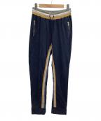 DOLCE & GABBANAドルチェ＆ガッバーナ）の古着「ジップスウェットパンツ」｜ネイビー