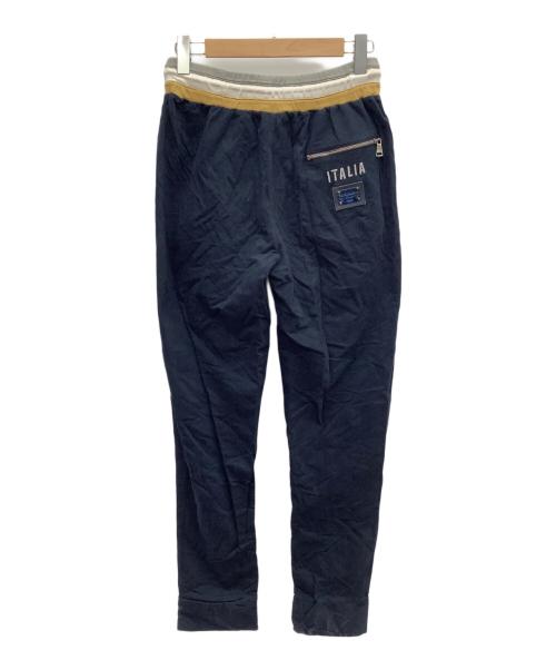 DOLCE & GABBANA（ドルチェ＆ガッバーナ）DOLCE & GABBANA (ドルチェ＆ガッバーナ) ジップスウェットパンツ ネイビー サイズ:46の古着・服飾アイテム