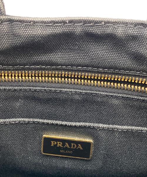 PRADA（プラダ）PRADA (プラダ) カナパトートバッグ ブラックの古着・服飾アイテム