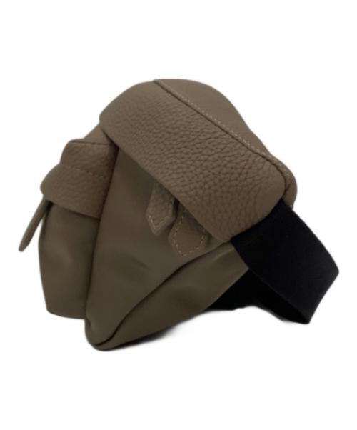 bonaventura（ボナベンチュラ）bonaventura (ボナベンチュラ) Luca Nylon Cross Body Bag ブラウンの古着・服飾アイテム