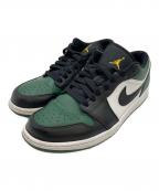 NIKEナイキ）の古着「AIR JORDAN 1 LOW」｜グリーン×ブラック