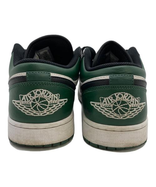 NIKE（ナイキ）NIKE (ナイキ) AIR JORDAN 1 LOW グリーン×ブラック サイズ:CM 27の古着・服飾アイテム