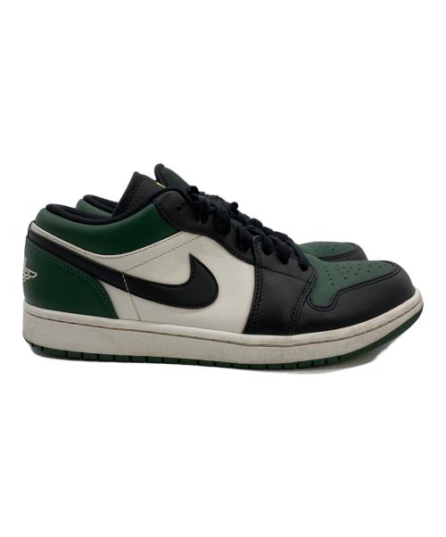 NIKE（ナイキ）NIKE (ナイキ) AIR JORDAN 1 LOW グリーン×ブラック サイズ:CM 27の古着・服飾アイテム
