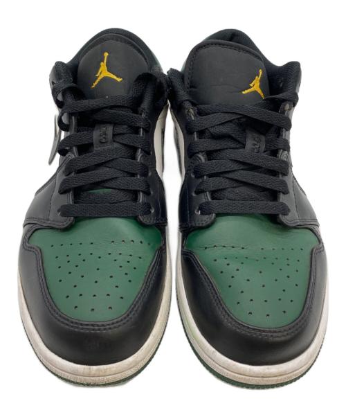 NIKE（ナイキ）NIKE (ナイキ) AIR JORDAN 1 LOW グリーン×ブラック サイズ:CM 27の古着・服飾アイテム