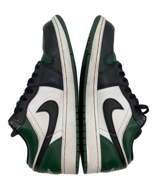 NIKE（ナイキ）NIKE (ナイキ) AIR JORDAN 1 LOW グリーン×ブラック サイズ:CM 27の古着・服飾アイテム