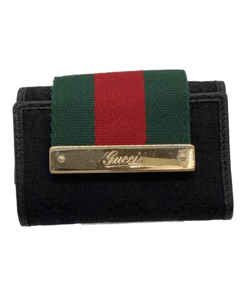 GUCCI（グッチ）GUCCI (グッチ) 6連キーケース ブラックの古着・服飾アイテム