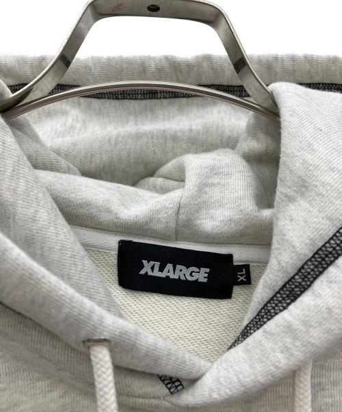 X-LARGE（エクストララージ）X-LARGE (エクストララージ) プルオーバーパーカー アイボリー サイズ:Lの古着・服飾アイテム