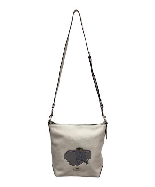 COACH（コーチ）COACH (コーチ) DISNEY (ディズニー) ミニ アビー ダッフル ダンボ ショルダーバッグ アイボリーの古着・服飾アイテム