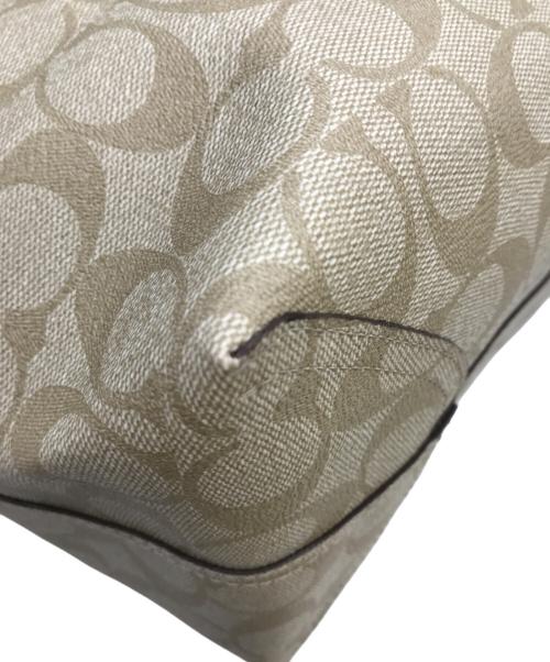 COACH（コーチ）COACH (コーチ) DISNEY (ディズニー) ディズニーシティー トートバッグ ベージュの古着・服飾アイテム