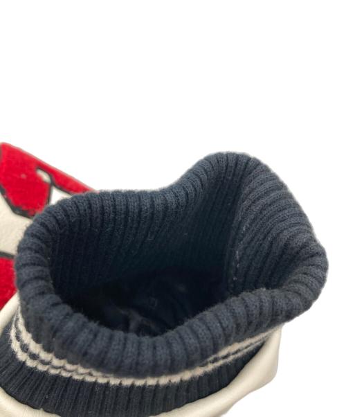 A FEW GOOD KIDS（アフューグッドキッズ）A FEW GOOD KIDS (アフューグッドキッズ) スタジャン ブラック×ベージュ サイズ:Mの古着・服飾アイテム