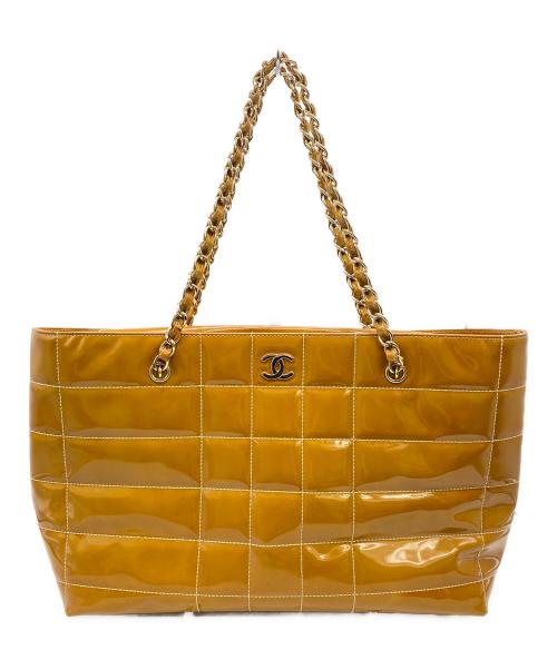 CHANEL（シャネル）CHANEL (シャネル) チェーンショルダーバッグ キャメルの古着・服飾アイテム